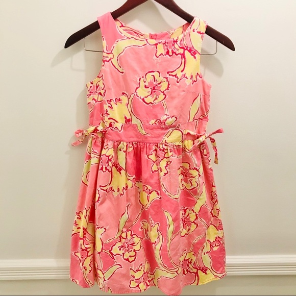 Lilly Pulitzer Other - Lilly Pulitzer Little Eryn Dress Hotty Pink Floral